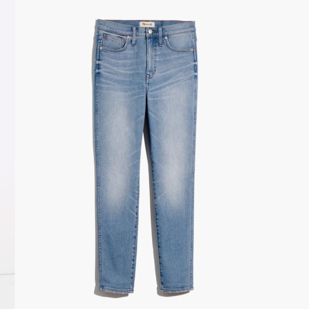 Madewell 10" High-Rise Skinny Crop Jeans in Horne Wash Size 27